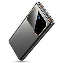 Ordtop Pin dự phòng 10000 MAh, Pin dự phòng USB-C Đầu vào & Đầu ra Nhỏ nhưng Mạnh mẽ Có Cáp, Chức năng Sạc nhanh Pin ngoài (3.0A) Tương thích với Pin điện thoại di động ngoài trời Thích hợp cho Kỳ nghỉ hè Du lịch/Cắm trại ngoài trời và Nguồn điện dự phòng khẩn cấp Quà tặng cho Gia đình, Bạn bè, Sinh nhật Bộ sạc di động Hiển thị nguồn ngoài trời - màu đen - Xem 9