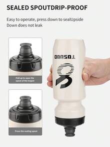 TOSUOD Fahrrad Trinkflasche, Rennrad/Mountainbike Sport Outdoor Quetschflasche, Großer Fassungsraum