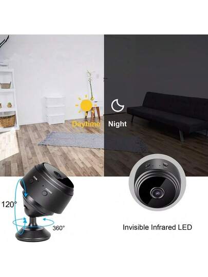 2.4G Wireless WiFi IP Camera, A9 Slimme Home Security Remote Monitoring Via Mobile App, Camera view 3