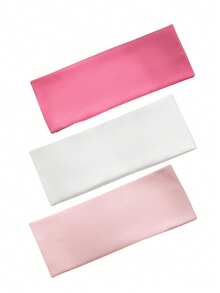 1/3/4条装纯色运动头带，日常休闲配饰发带头巾发箍吸汗带秋冬季女士发饰度假装扮优雅围巾女士头巾柔软头巾