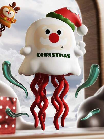 Jouet mécanique d'Octopus sautant, cadeau créatif pour Halloween, Noël, anniversaire, cadeau farce magique dansant