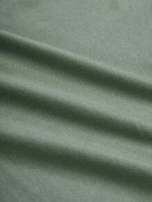 Women's Casual Round Neck Short Sleeve T-Shirt With Cute Duck Embroidery, Suitable For All Seasons