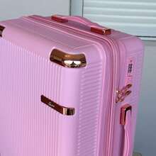 10kg Carry-On Luggage With 360° Wheels Travel Hand Luggage - Baby Pink - View 1