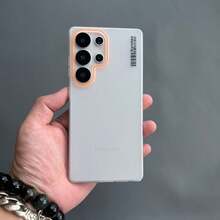 1 件半透明硬糖 PC 手机保护壳，适用于三星 Galaxy S25 S24 S23 S22 S21 Ultra Plus FE 型号