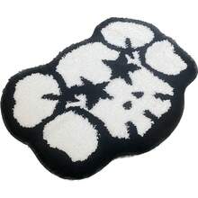 ED-Rug      Rug - Ba  - Hybeast Om  - Handmade & - 27in * 20in L (70 * 50cm) - Ka-Ws Design - Hybeast Bathmat - Preppy Detion - Ba Bathrug - Luxa (Kawed)Room Decor - 1 - View 3