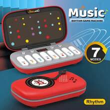 Mașină de joc muzicală Rhythm Master - 7 moduri interactive, pian de buzunar portabil cu lumini și sunete colorate, jucărie educațională pentru copii, cadou ideal de ziua de naștere sau de sărbători