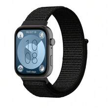 兼容华为 Watch Fit 3 4 4 Pro 耐用尼龙环带透气腕带智能手表手链配件舒适轻便表带适合日常使用和锻炼 - 彩色 - 查看 4