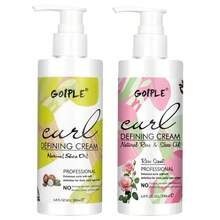 GOIPLE Curl Defining Cream - Long-Lasting Styling, Anti-Frizz Curl Cream With Coconut Oil And Shea Butter Nourishing Formula, Creates 4C Curls, Shapes Wavy Hair, Smooths Waves, Adds Volume And Bounce, Moisturizing Leave-In Conditioner, Suitable For Curly/Wavy/Straight Hair Styling And Care - 粉色 - 查看 15