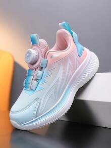 Calçados infantis, calçados esportivos infantis para meninos e meninas, calçados esportivos casuais de malha respirável, calçados infantis com amortecimento macio e protetor de alta qualidade