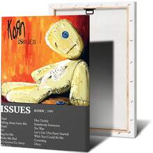 Tranh treo tường (1/3 tấm), khung tùy chọn, trang trí tường, trang trí phòng, bộ tranh áp phích ban nhạc Korn Vintage Metal, tranh nghệ thuật âm nhạc cổ điển, phù hợp cho phòng ngủ, phòng giải trí, quán bar - Tranh canvas, tranh chân dung, tranh tường Toile. - Nhiều màu - Xem 61