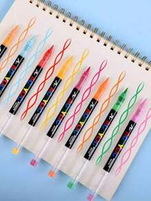 Bộ bút vẽ Acrylic GuangNa Classic 288/240/168/72/120/24/12 màu, Mực Acrylic chảy mượt, Màu sắc phong phú, Phân loại màu toàn diện, Có thể xếp chồng, Độ phủ cao, Bộ dụng cụ vẽ bằng bút dạ, Thích hợp cho vải bố, tranh đá, gỗ, đá, thủy tinh, gốm sứ, dệt may, đồ thủ công DIY, Trở lại trường học, Lưu trữ và di chuyển thuận tiện - Nhiều màu - Xem 11