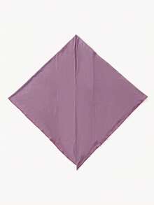 1件/2件装女士纯色便捷套头头巾，伊斯兰祈祷头巾，适合日常穿着。