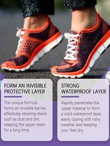1包100ml鞋子防污防水喷雾防水剂运动鞋防水喷雾清洁灰尘污渍防水防雨鞋子护理喷雾全天保护持久防水效果轻松应对阴雨天气保持双脚干爽大米防水喷雾
