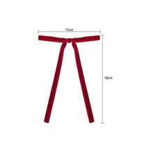 1/12 Pieces Of Vintage Velvet Christmas Bow, Used For Tree Decoration, Rural Crafts And Gifts, Classic Polyester Ribbon Bow, Christmas Valentine's Day Wedding Birthday Vacation Home And Wedding Decorations