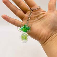 Multicolor Transparent Crystal Goldfish Keychain, Fashionable And Versatile Small Pendant - Multicolor - View 11