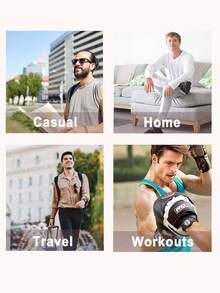 4 Pcs Wirarpa Mens Mirco Modal Trunks Soft Underwear Gents Microfibre Boxer Shorts - Rose Red/Cobalt Blue/Dark Gray/Dark Blue - View 7