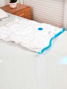 5 piezas Bolsas de almacenamiento al vacío, Bolsas de compresión extra gruesas a prueba de agua y aire para edredones, ropa, viajes, dormitorio, bolsas reutilizables ahorradoras de espacio, ideales para regalos de Navidad