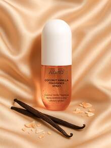 1pc X 50ml Fragrance Spray Mist, Long Lasting Summer Scent With The Sweet Blend Of Vanilla, Coconut & Rose, Portable On-The-Go Design, Fashionable Air Freshener Spray