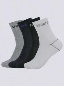 Kit 12 Pairs Of Men's Long Ankle Socks In Assorted Colors SPORT - 彩色 - 查看 3