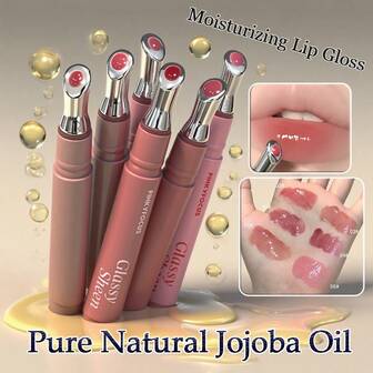Lightweight, Moisturizing, Long-Lasting Lip Gloss - Hydrating, Plumping, Non-Sticky Formula To Smooth Lips, Vibrant Color, Suitable For Men & Women In Autumn/Winter, Ideal For Beginners, Students, Birthday, Valentine's Day, Halloween, Christmas Gifts