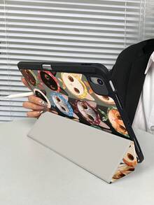 هذا الغطاء الخلفي الشفاف المصنوع من البلاستيك البلوري المطبوع بتصميم قطة كرتونية جميلة وطريفة مقاوم للصدمات ومناسب لأجهزة iPad الجيل السابع والثامن (10.2 بوصة) والجيل العاشر. يتميز بوجود فتحة لحمل القلم ويدعم وظائف النوم والاستيقاظ وطرق عرض متعددة. وهذه كلها هدايا رائعة لمناسبات عيد الهالوين والسنة الجديدة. - متعدد الألوان - مشاهدة 5