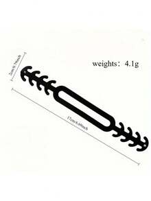 5件/10件随机颜色一次性口罩防夹耳钩保护可调节扣，防夹耳带，口罩延长器