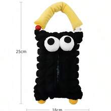 حقيبة ورق المناديل المعلقة بتصميم وحش كرتوني لسيارة/حقيبة ورق مناديل معلقة لمقعد السيارة/ديكور داخلي لسيارة كرتوني مبتكر/صندوق مناديل بتصميم وحش كرتوني لغرفة النوم