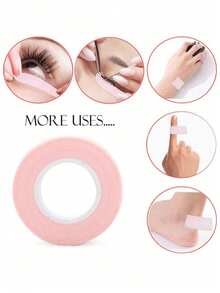 一卷眼部化妆工具套装，包含眼影贴纸、透气眼线笔、睫毛延长纸贴、隐形面部化妆胶带、即时面部练习化妆胶带、面部提拉塑形胶带、眼影胶带、眼线笔胶带（1.25厘米*4.5米），化妆工具，睫毛工具，面部提拉工具，价格实惠，圣诞礼物，化妆品，化妆工具，便宜好物，礼物，女士礼物，圣诞礼物 - 彩色 - 查看 6