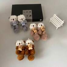 软萌可爱抱抱鱼海獭毛绒娃娃 - 背包挂件 - 街机奖品 - 情侣礼物 - 浪漫情侣游戏 - 猫咪礼物 - 女孩游戏 - 男孩游戏 - 互动游戏 - 派对游戏 - 娃娃 - 生日礼物 - 节日礼物 - 完美礼物 - 彩色 - 查看 4