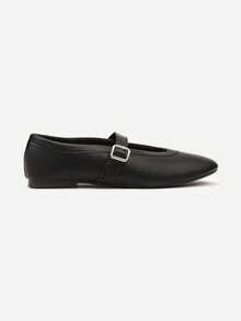 Ballerines classiques Babies  doux pour femmes, chaussures de travail/bureau décontractées pour l'automne - Noir - Voir 3