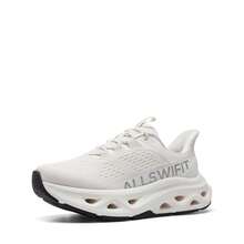 Women's Slip On Walking Shoes Hands Free Non Slip Comfort Workout Gym Athletic Casual Breathable Running Tennis MoveSlide Fashion Sneakers - trắng - Xem 2