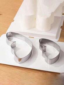 1 pièce Moule à gâteau mini de 6 pouces, outil de coupe de gâteau en forme de papillon en fil d'acier inoxydable