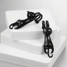 1PC Cool Chain 316 Stainless Steel Ear Weights Hangers Expander Piercing Women Man Earrings Body Jewelry 6mm 2G