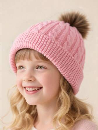 1pc Cute Kid Hat For 3-8 Years Old Keep Warm Baby Beanies Collection For Autumn Winter Cozy Knit Keeping Infants Warm Cute Stylish Head Covering A Must-Have Winter Accessory,Warm Winter Essentials Suitable For Both Girls And Boys,Baby Baby Girl Baby Accessories Baby Boy Baby Essentials Baby Stuff Birls Accessories Baby Girl Accessories Cheap New Born Baby Essentials Caps Personalised Baby Baby Hair Accessories Baby Gifts