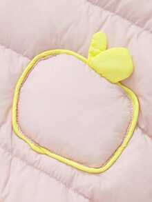 mini bala Baby 3-In-1 Down Romper Soft Warm Water-Resistant Cozy Winter Outerwear