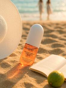 1pc X 50ml Fragrance Spray Mist, Long Lasting Summer Scent With The Sweet Blend Of Vanilla, Coconut & Rose, Portable On-The-Go Design, Fashionable Air Freshener Spray