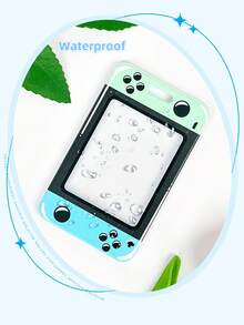 1pc Creative Simulated Game Console Transparent Card Holder With Lanyard, Student ID Badge/Card Case For Men And Women - Multicolor - View 5