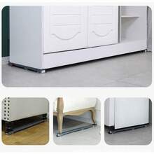 Base Support With Wheels For Refrigerator, Stove And Dishwasher. Adjustable Cart Base Up To 200kg - White - View 5