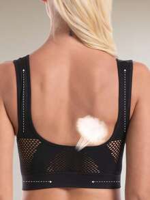 Women's Push Up Bras Gym Shockproof Sports Bras Sexy Back Underwear Yoga Bras For Women Wireless Bra Comefortable Lingerie Top