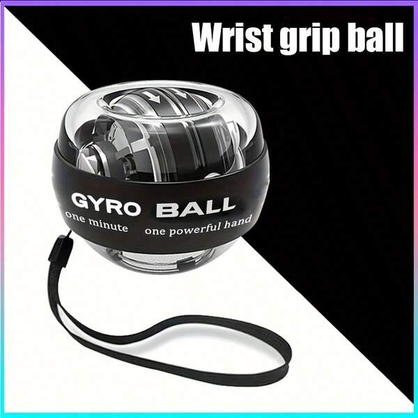 1 Stück Griffstärke Handgelenk Trainer Ball, manuell selbststartender Handgelenk Kraftball, leiser Griffstärke Übungsball, Fitness Sport Zubehör, geeignet für Handgelenk- und Griffstärketraining