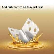 80个装不锈钢L型角码，90度金属支架，用于加固木质架子、桌子、椅子和橱柜五金配件