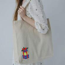 4 件圣诞主题水溶性稳定片，用于织物刺绣 - 带有圣诞老人、雪人、树木和礼物的节日设计 - 非常适合初学者和业余爱好者 - 包括 9 个刺绣针法视频教程、刺绣稳定片 | 节日刺绣 | 可水洗稳定片 - 彩色 - 查看 6