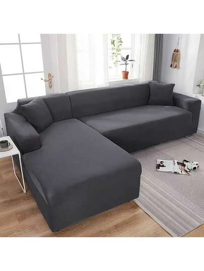 1 capa elástica para sofá de seda leitosa de cor sólida, capa moderna para todas as estações, de uma peça, com cobertura total, proteção para sofá que não agride animais de estimação contra lavagem à máquina, decoração para casa que não agride animais de estimação, 1 assento, 2 assentos, 3 assentos, 4 assentos