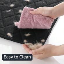 Indestructible Dog Beds Chew Proof Crate Pad For Aggressive Chewers Machine Washable Quilted Mat Durable For Small Dogs Black Kennel Pad 17x23 In - 17x23 - 查看 5