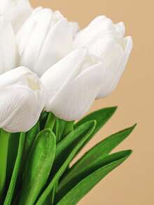 1/5/10/20 قطعة من الزهور الاصطناعية الفاخرة الرومانسية، باقات من الزهور البلاستيكية الحقيقية المجسمة من الزنبق الحريري، زهور اصطناعية لحفلات الزفاف والمنزل والفندق والحفلات وهدايا رأس السنة، ترتيبات زهور محمولة باليد لعيد الحب وحفلات الزفاف والمنزل والغرفة والصالة والديكور على الطاولة وباقة العروس والحديقة الخارجية