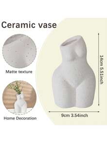 Decorative Vase, Unique Design, White Ceramic Ornament, Contemporary Home Ceramic Decor, Vase Ornament, Tabletop Accent, Modern Minimalist Style, Nordic Aesthetic, Party Events, Festival Celebrations, Birthday Celebrations, Banquet Decor, Hotel Restaurants, Living Room Bedroom, Wedding Receptions, Dinner Gatherings, Garden Kitchen Decor