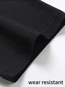 Retro Tyler Creator Graphic Tee Men's Printed T-Shirt Suitable For Daily Leisure, Outdoor Sports, Pure Cotton 200g - 黑色 - 查看 4