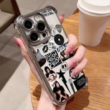 Funda de teléfono de Tokio Hotel de Tom Kaulitz es adecuada para for  16, 15, 14, 13, 12, 11 Pro Max, X, XR, XSMAX, 8 y 404 Plus, con un respaldo suave transparente que es resistente a caídas.17,17 Pro Max - Plateado - Ver 6