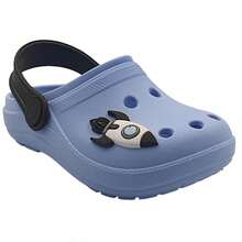 Children's Slippers For Boys And Girls With 3D Capybara Designs - Cohete azul claro - Ver 6