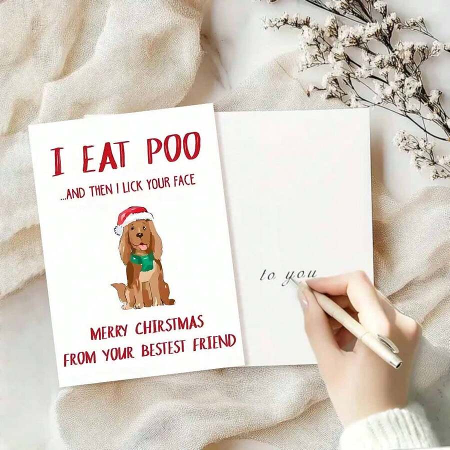 1pc Creative Birthday Card With Furry Black Cat Sticking Its Head Out, Gift For Cat Lovers, Birthday Card With Humorous Cat Illustration, "Happy Birthday, But You Can't Have The Box", Birthday Gift, Gift Card For Anyone